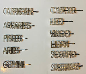 Zodiac Hair Pin